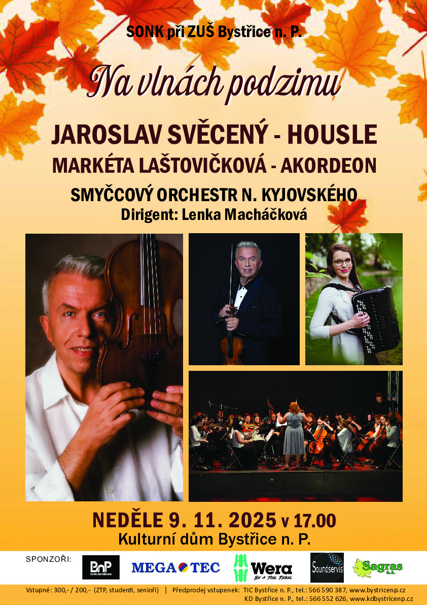 JAROSLAV SVĚCENÝ A SMYČCOVÝ ORCHESTR N. KYJOVSKÉHO