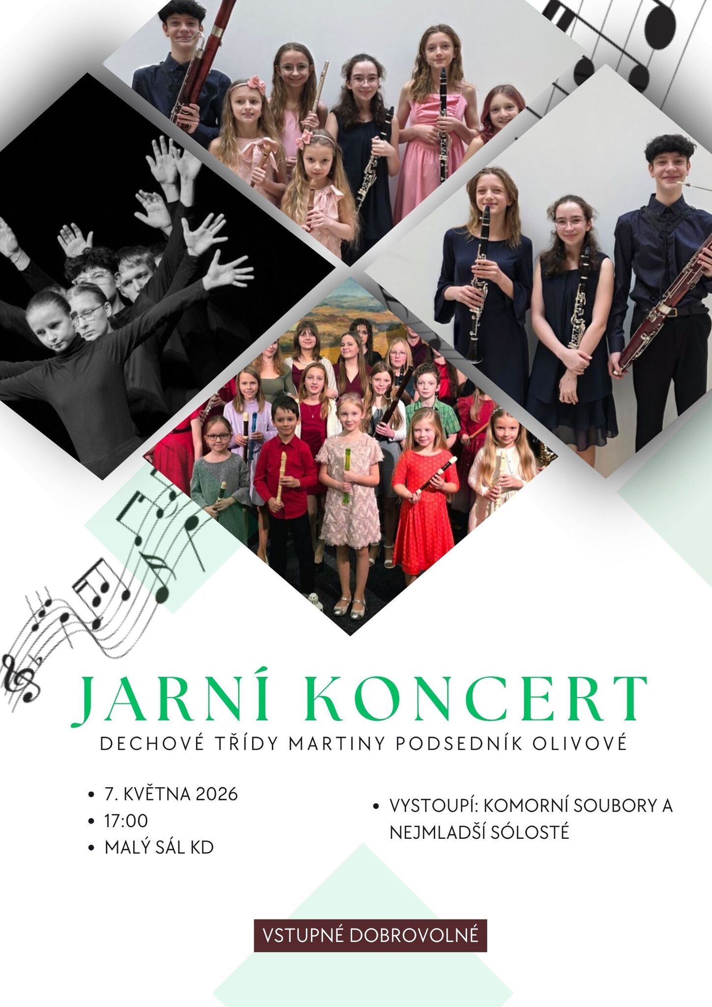 1. Jarní koncert dechové třídy