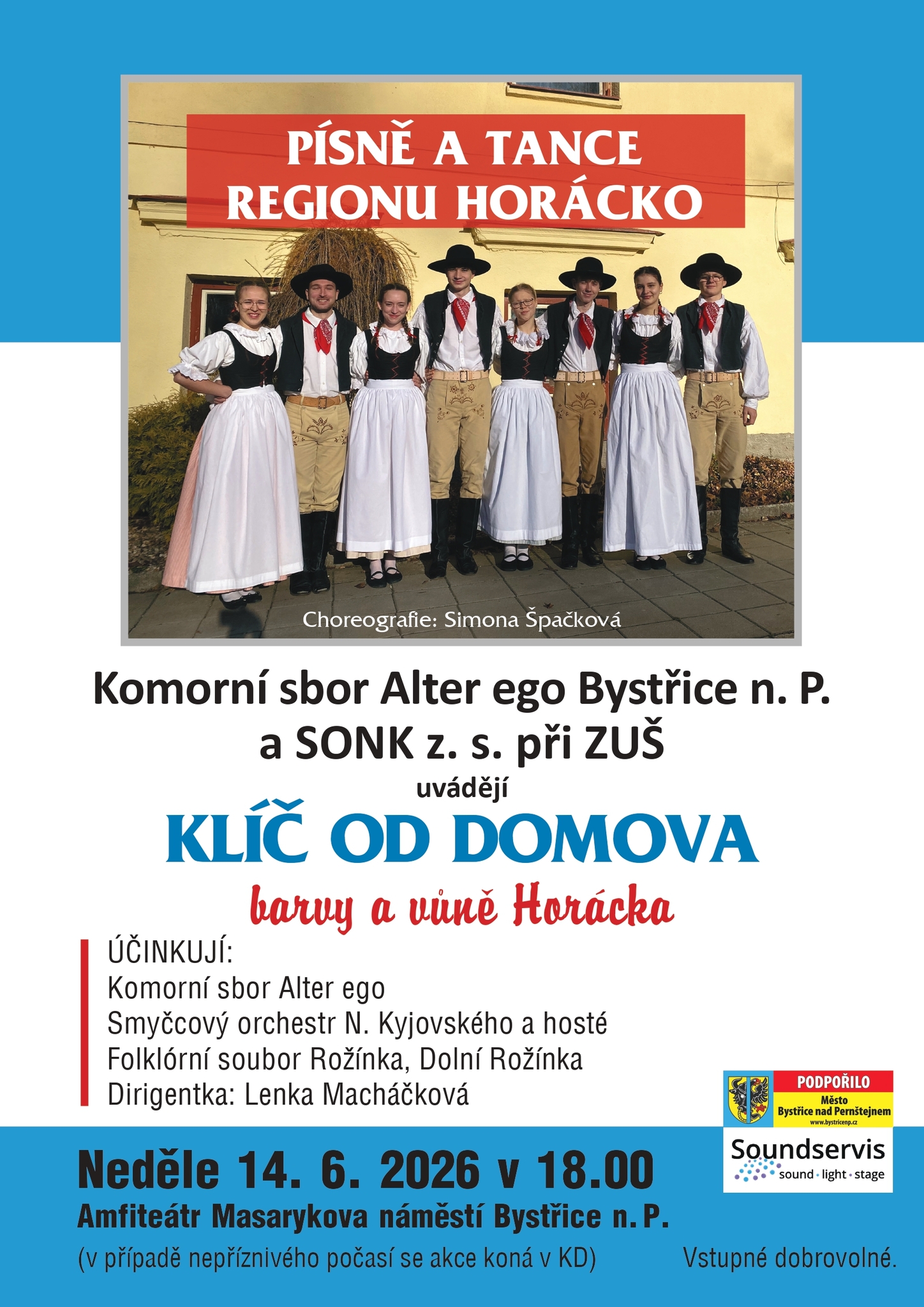 KLÍČ OD DOMOVA: BARVY A VŮNĚ HORÁCKA